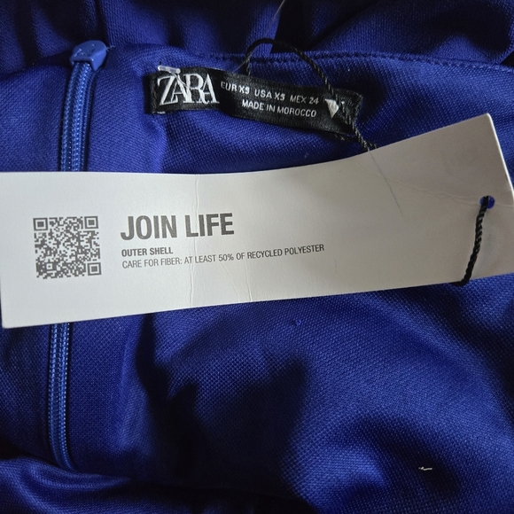 New Zara Rosette Floral Tie Halter Neck Bodysuit NWT XS - Picture 8 of 8